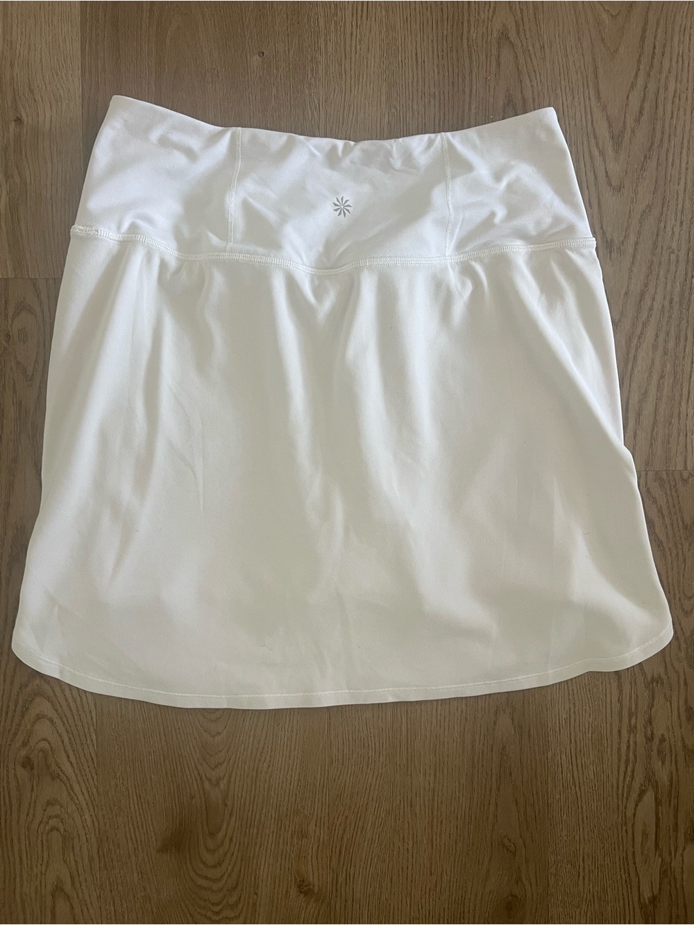 ATHLETA FAIRWAY Stretch Small Golf Skort 17.5”White Tennis Pickelball Athleisure